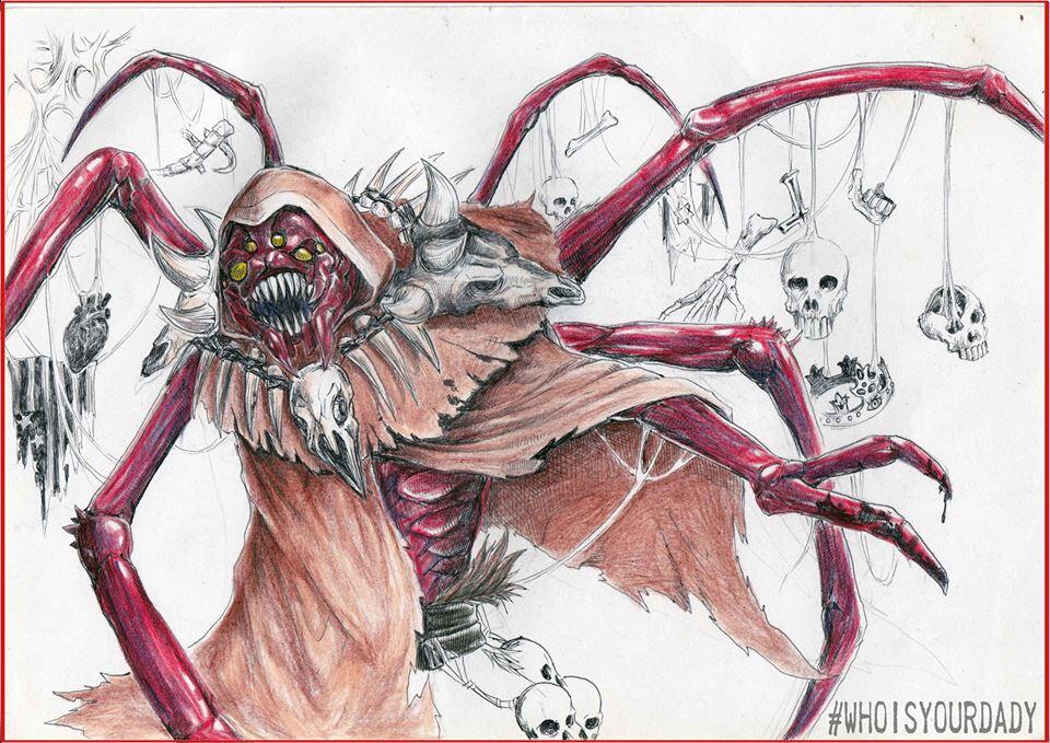 red orchid arthropoda