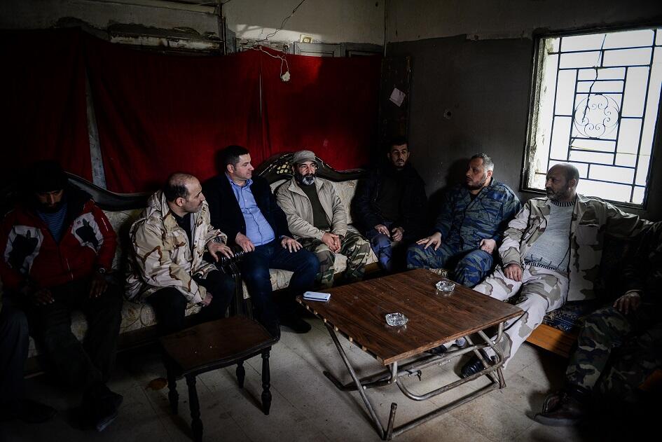 &#91;Awas Terguncang&#93; Mr. Bashar Al-Assad Mengunjungi The old Christian town Maaloula,..