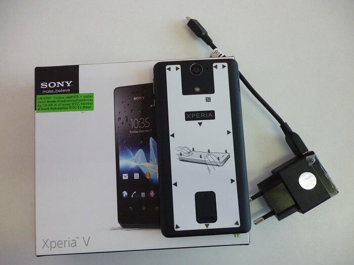Jual cepat SONY XPERIA V pembelian Desember 13