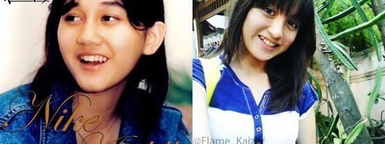 Nabila JKT48 Sekilas Mirip Nike Ardilla