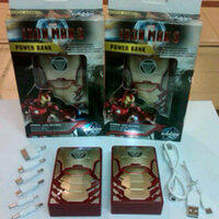 Powerbank iron man 8800mah