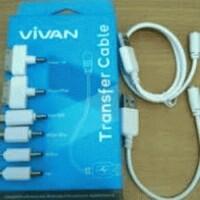 kabel konektor Powerbank Vivan