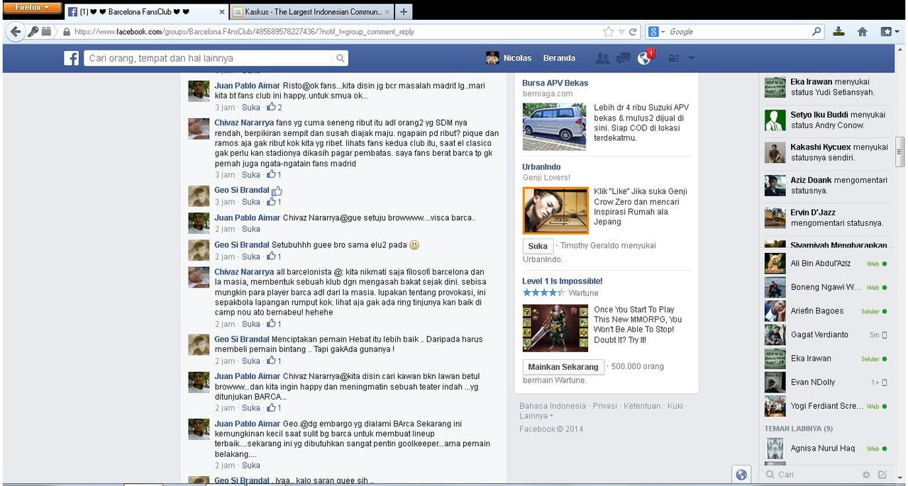  ENTE SUPORTER FANATIK? (masuk gan!!!!!)