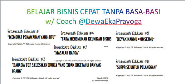 [SHARE] RAHASIA MEMBUAT PROMO KREATIF--&amp;gt;BISNISman MUST READ!!!