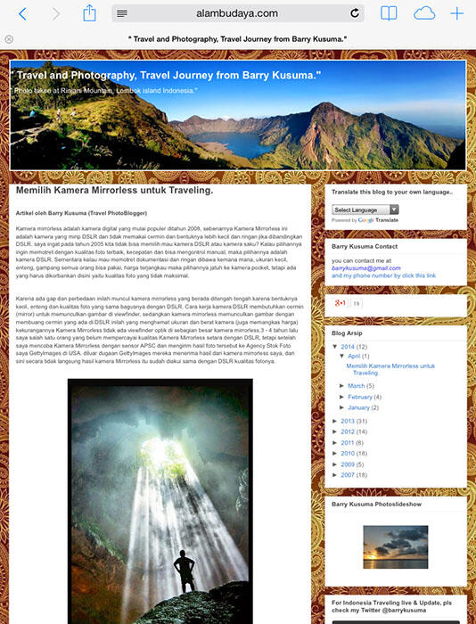 Cara Menjual Foto Traveling &amp; Mengenal lebih dekat profesi Travel Photographer.