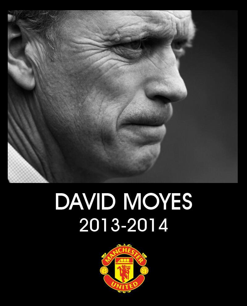 BREAKING: Manchester United mengumumkan bahwa David Moyes telah meninggalkan klub