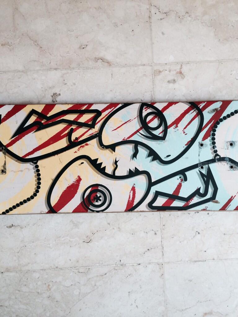 papan skate alien workshop skateboard deck murah
