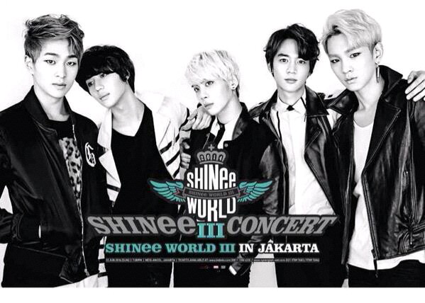 SHINee World Concert 3 In Jakarta &#91; Shawol masuk&#93;