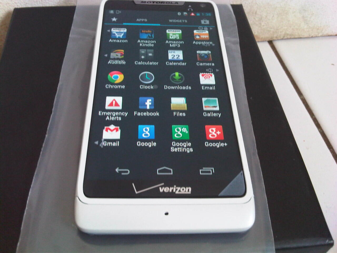 Android Motorola MOTO RAZR M XT907 VERIZON ExUs Gsm-Cdma ruim Mulus ajib Fullset