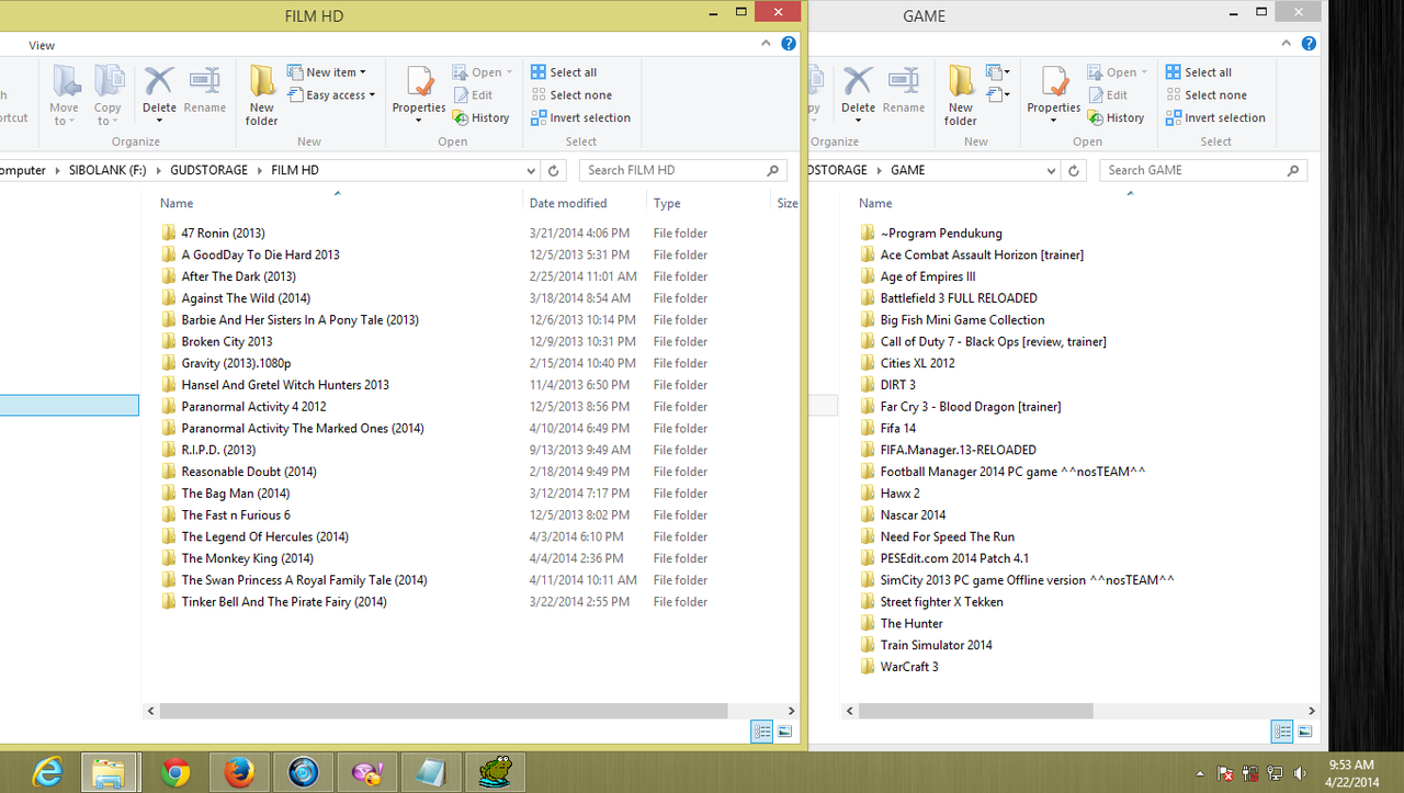 Jasa Isi Hardisk Game Pc - Film HD Bluray Bekasi