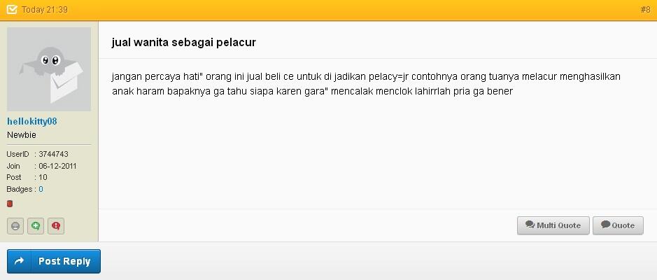 Ungkapan Orang Picek matanya itu Usil dan Jahat... benar ya Gan?