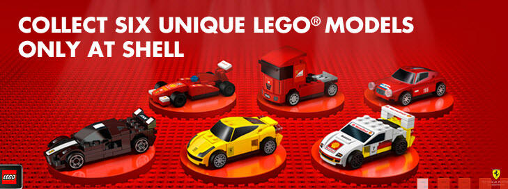 LEGO Shell Ferrari - FULLSET 1 Last Stock!!! (6pcs)