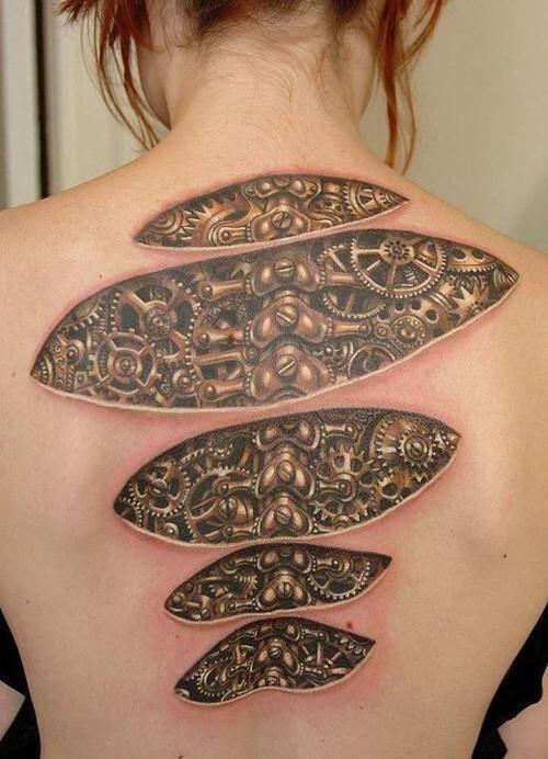 3D TATTOO - Tato 3 Dimensi Yang Bikin Agan Bilang WOW !!!