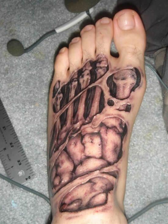 3D TATTOO - Tato 3 Dimensi Yang Bikin Agan Bilang WOW !!!