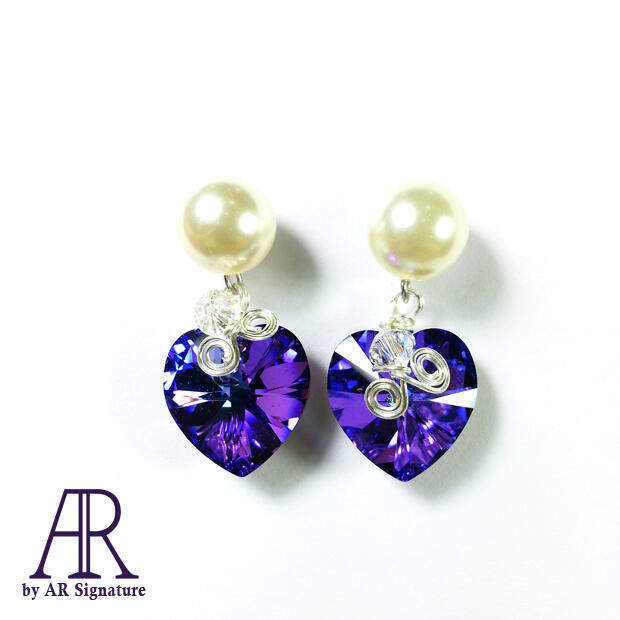 Terjual AR by AR Signature Earrings Anting Giwang 