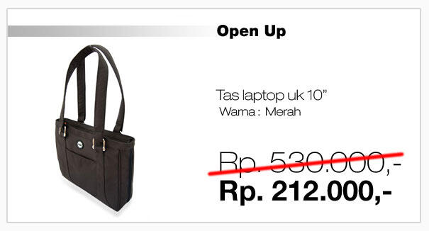 Jual Tas Laptop Hugger, DISKON 60% All Product