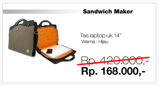 Jual Tas Laptop Hugger, DISKON 60% All Product