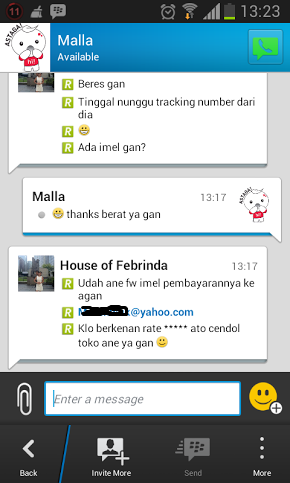 KUMPULAN TESTIMONIAL SELLER SFEBRI13