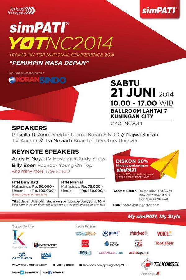 Young On Top National Conference 2014