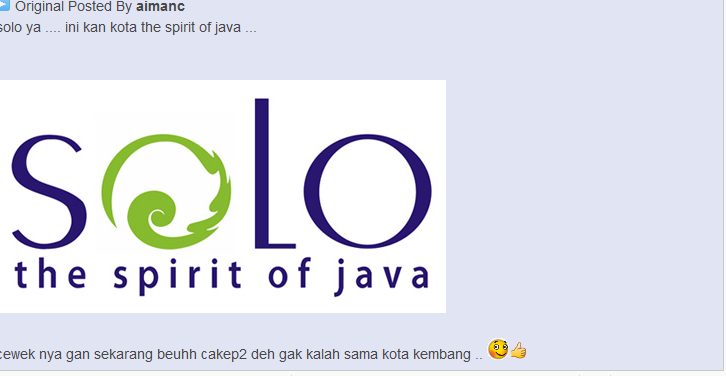 ( Sebuah Kenangan ) Kota Solo dan sekitarnya sebelum tahun 2000