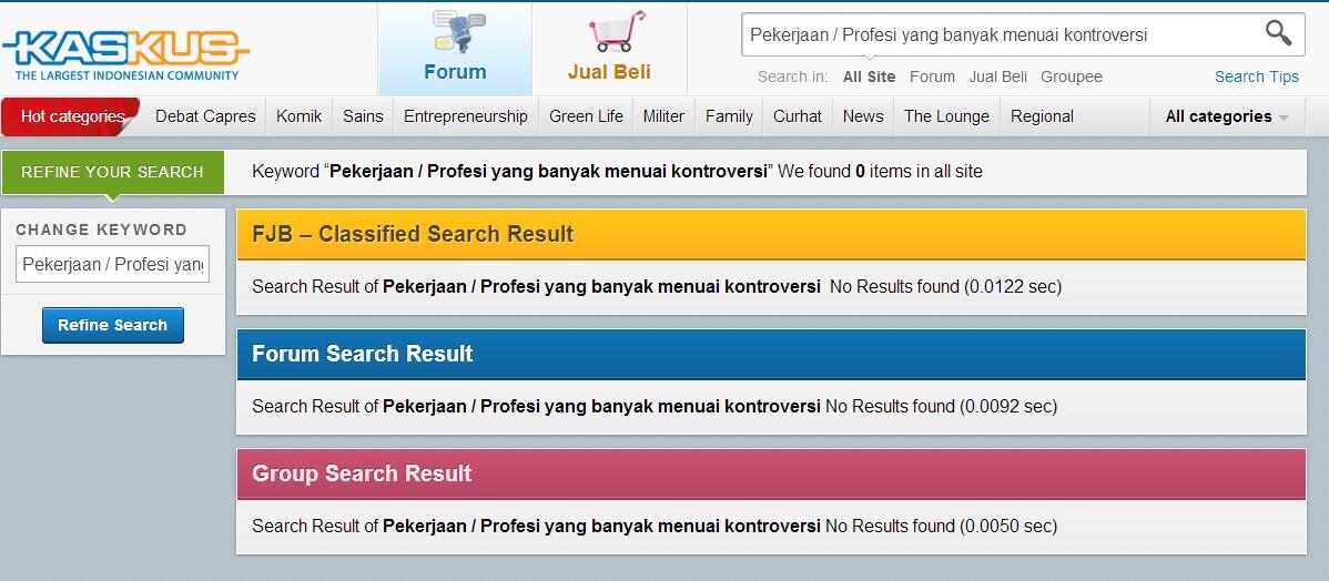 Pekerjaan / Profesi yang banyak menuai kontroversi