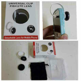 fish eye 3 lensa