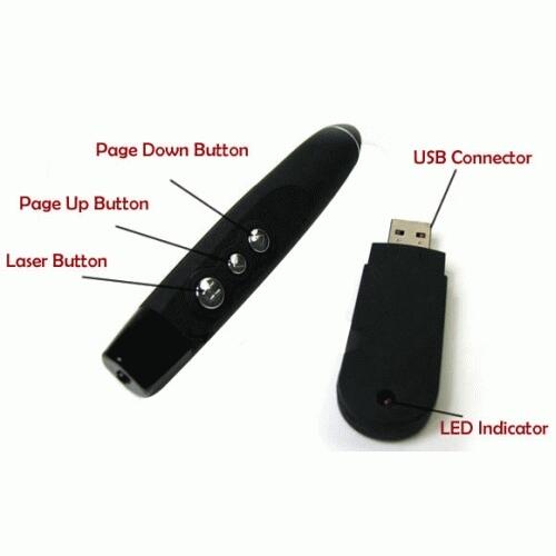 Laser Pointer atau lampu kecil untuk presentasi