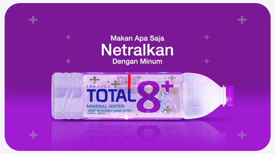Jual Air Minum Mineral TOTAL Distributor Bekasi & Jakarta