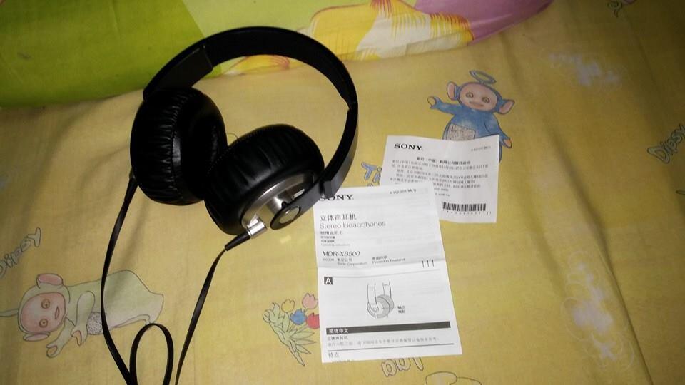 Jual Second Headphone SONY MDR-XB 500 ( EXTRA BASS ) Garansi 2 Bulan !!!!