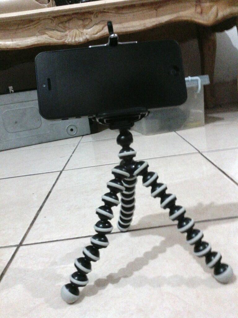 TRIPOD MINI FLEKSIBEL Untuk Smartphone & Handphone, Pocket Camera & Gadget Ente, Gan!
