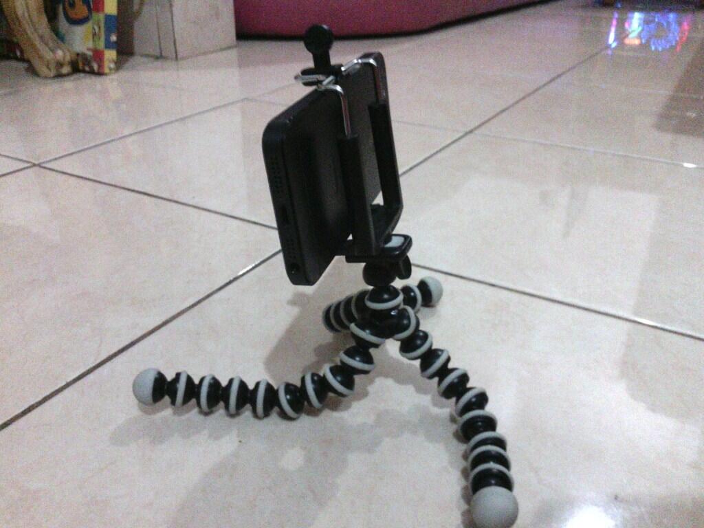 TRIPOD MINI FLEKSIBEL Untuk Smartphone & Handphone, Pocket Camera & Gadget Ente, Gan!