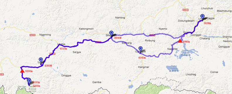 Open TRIP CHENGDU - TIBET - EVEREST - 12 Juni - Independent Flashpacker