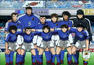 pemain timnas jepang versi kartun Captain Tsubasa