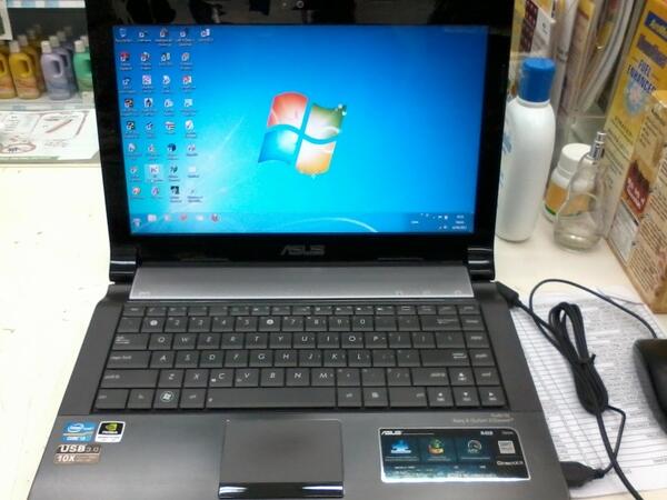 jual asus n43s cor i3