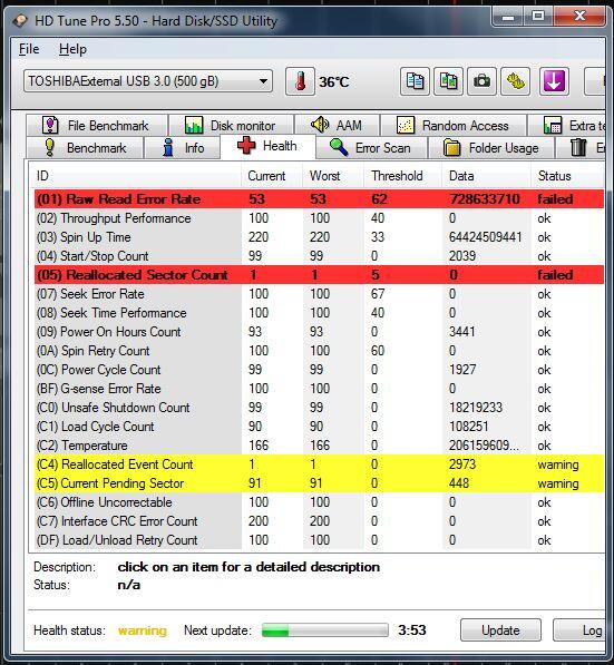Mohon Saran Untuk Hardisk (HDD) dengan kondisi berikut