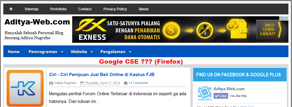 &#91;HELP&#93; Google Custom Search Engine (CSE) Di Blogger