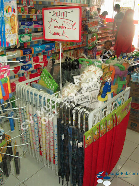 Terjual Rak minimarket rak supermarket rak toko  depo 