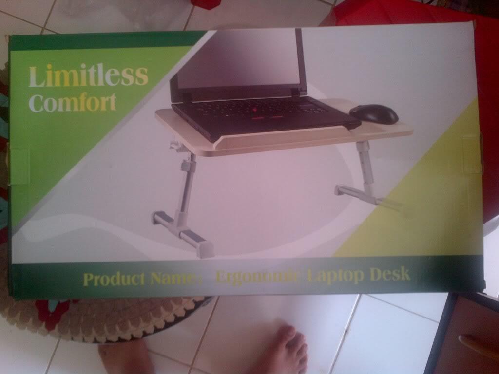 Meja Notebook kayu