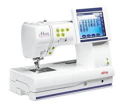 mesin bordir dan jahit elna 9600