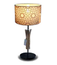Recycle Wood Table Lamp