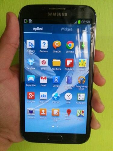 Samsung Galaxy Note 2 GT-N7100 Gray Segel SEIN Murah BANDUNG
