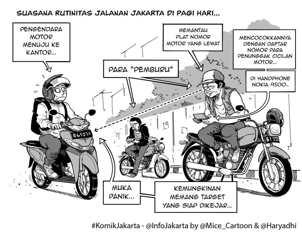 Komik Tentang Kehidupan di Jalanan