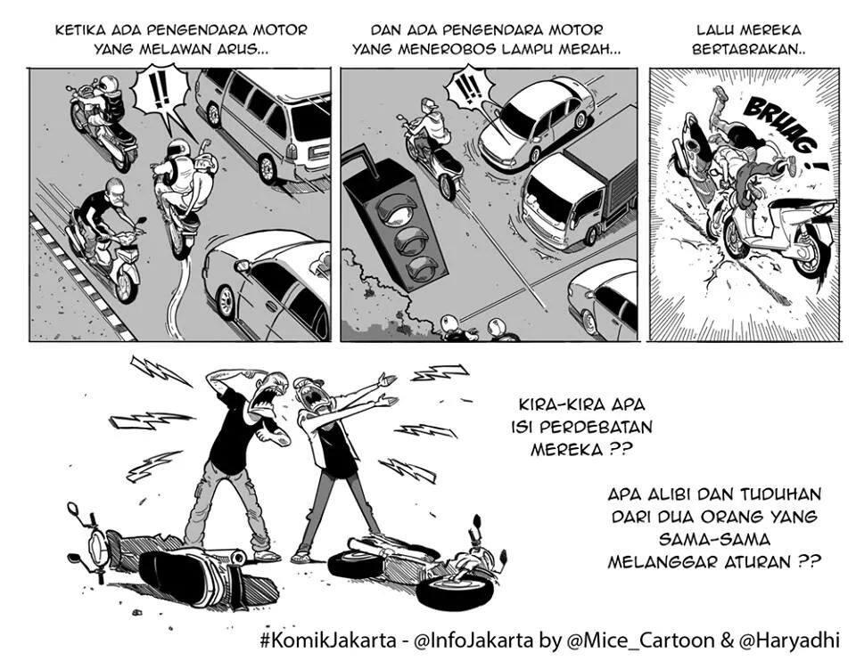 Komik Tentang Kehidupan di Jalanan