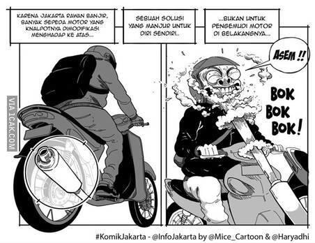 Komik Tentang Kehidupan di Jalanan