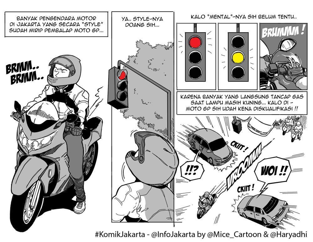 Komik Tentang Kehidupan di Jalanan