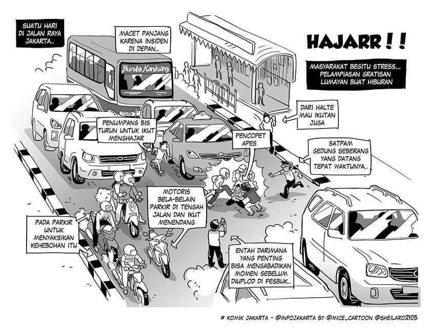 Komik Tentang Kehidupan di Jalanan
