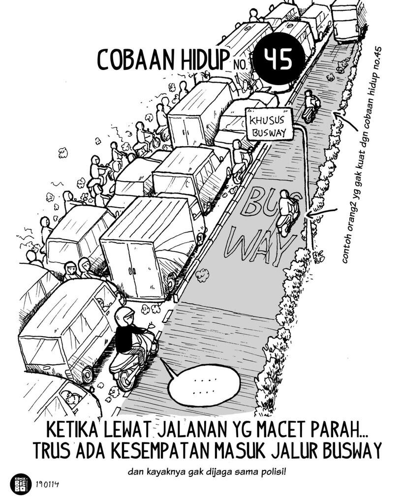 Komik Tentang Kehidupan di Jalanan