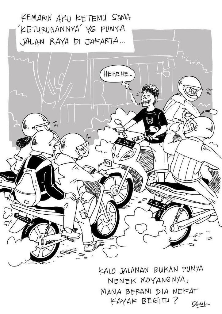 Komik Tentang Kehidupan di Jalanan