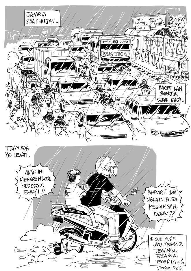Komik Tentang Kehidupan di Jalanan