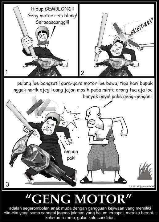 Komik Tentang Kehidupan di Jalanan